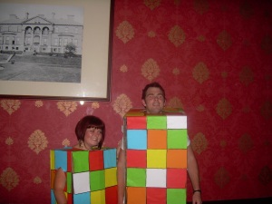 Human Rubix Cubes